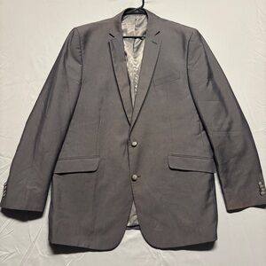 Kenneth Cole Reaction Pinstripe Gray Blazer